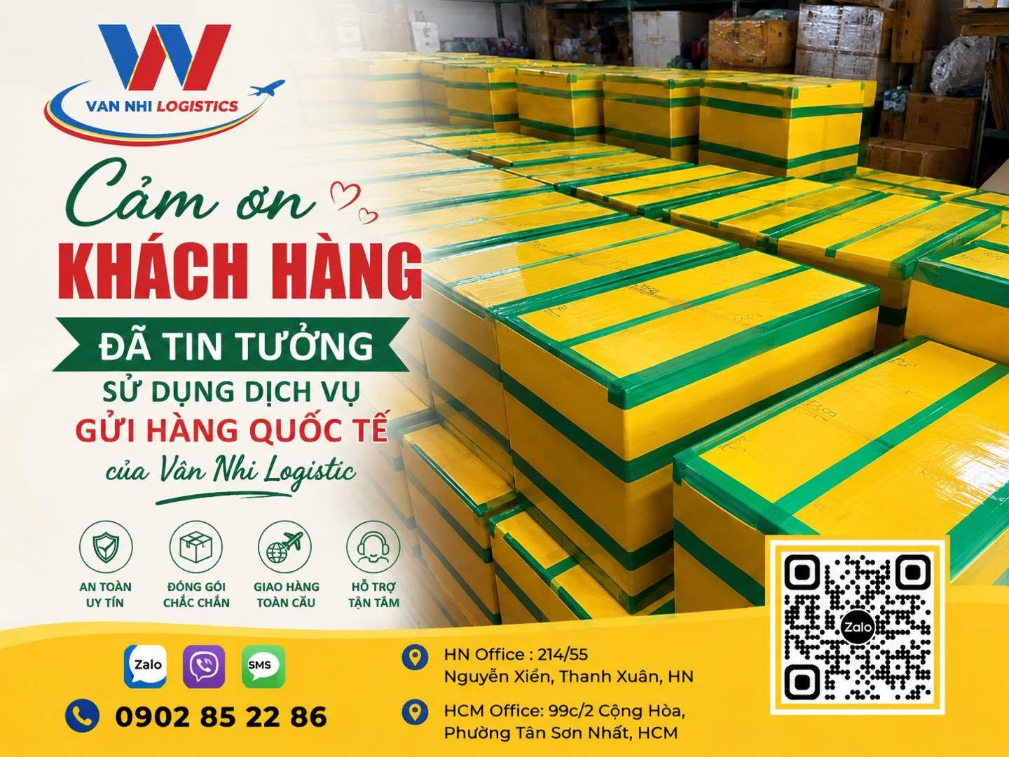 Cảm ơn sự tin tưởng và yêu thương của khách hàng